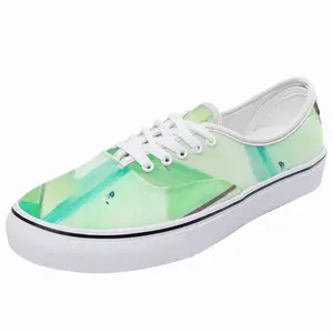 Men Green Bird Low Top Shoes (Foam)