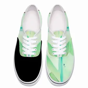 Men Green Bird Low Top Shoes (Foam)