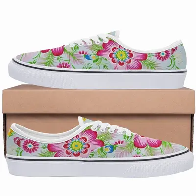 Men Flower Mandala Low Top Shoes (Foam)