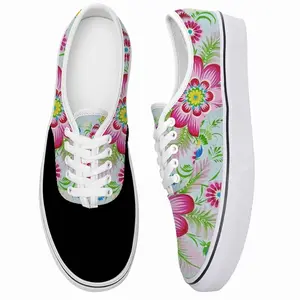 Men Flower Mandala Low Top Shoes (Foam)