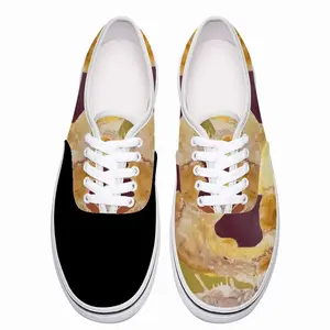 Men Barbary Ostrich Low Top Shoes (Foam)