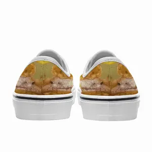 Men Barbary Ostrich Low Top Shoes (Foam)