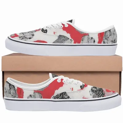 Men Skull Low Top Shoes (Foam)