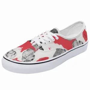 Men Skull Low Top Shoes (Foam)