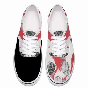 Men Skull Low Top Shoes (Foam)