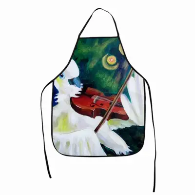 Cockatoo Plays Violin Apron (Kids)