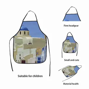 Santorini Oia Church Apron (Kids)