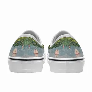 Men Sailboats And Park Low Top Shoes (Foam)