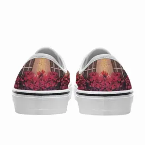 Men Italian Villa With Bougainvillea Low Top Shoes (Foam)