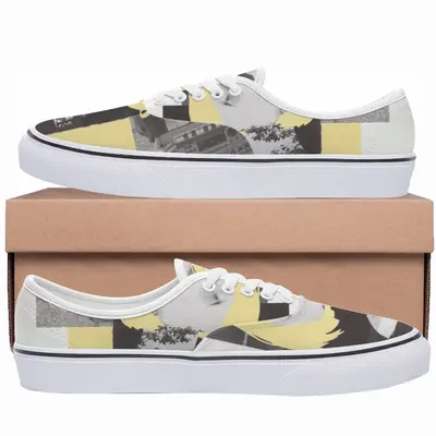 Men Yellow Low Top Shoes (Foam)