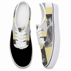 Men Yellow Low Top Shoes (Foam)