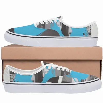 Men Blue Low Top Shoes (Foam)