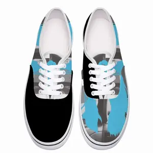 Men Blue Low Top Shoes (Foam)