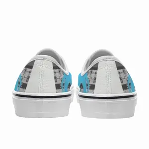 Men Blue Low Top Shoes (Foam)