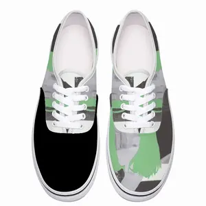 Men Green Low Top Shoes (Foam)