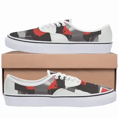 Men Red Low Top Shoes (Foam)