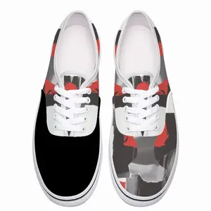 Men Red Low Top Shoes (Foam)