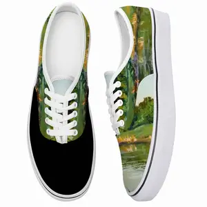 Men Shallow Pond Landscape Low Top Shoes (Foam)