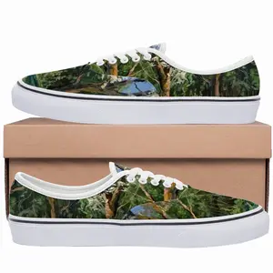 Men Blooming Apple And Pear Trees Low Top Shoes (Foam)