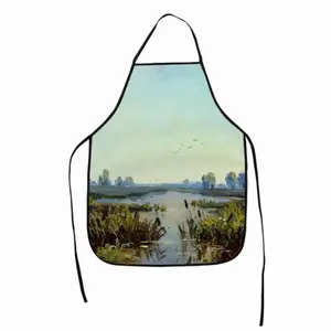 Sunrise Lake With Reeds Apron (Kids)