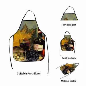 Bright Still Life With Wine Apron (Kids)