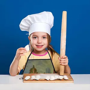 Bright Still Life With Wine Apron (Kids)