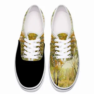 Men Birch Tree Forest Trail Low Top Shoes (Foam)