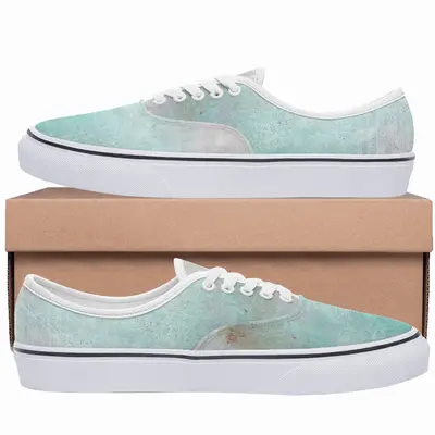 Men Turquoise Blue Window Low Top Shoes (Foam)