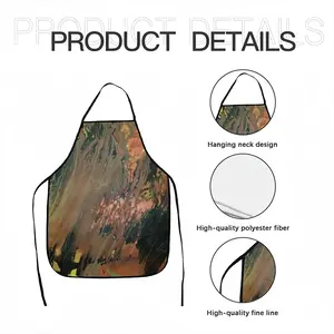 Bronze Abstraction Composite Cloth Apron