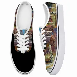 Men Spring Landscape Nature Low Top Shoes (Foam)