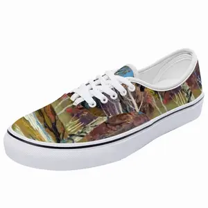 Men Spring Landscape Nature Low Top Shoes (Foam)