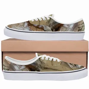 Men Champagne Chiffon Low Top Shoes (Foam)