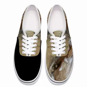 Men Champagne Chiffon Low Top Shoes (Foam)