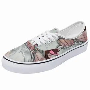 Men Pink Dogs Low Top Shoes (Foam)