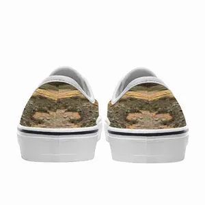 Men White River Landscape In The Morning Low Top Shoes (Foam)