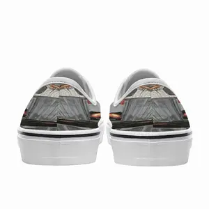 Men Red Square Low Top Shoes (Foam)