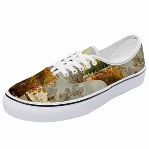 Men Russian Orthodox Church With Golden Domes Low Top Shoes (Foam)