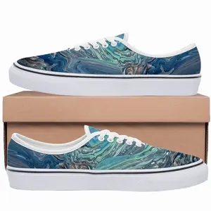 Men Sky Dipping To Sea Low Top Shoes (Foam)