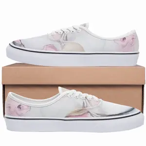 Men White Doberman Low Top Shoes (Foam)