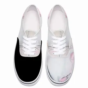 Men White Doberman Low Top Shoes (Foam)