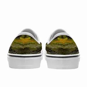 Men Orange Sunset Pond Low Top Shoes (Foam)