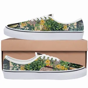 Men Sunflowers New York City Low Top Shoes (Foam)