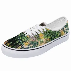 Men Sunflowers New York City Low Top Shoes (Foam)