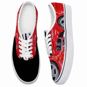 Men Porsche Turbo Red Low Top Shoes (Foam)