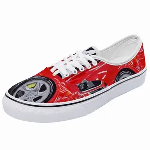 Men Porsche Turbo Red Low Top Shoes (Foam)