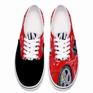 Men Porsche Turbo Red Low Top Shoes (Foam)