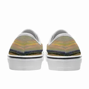 Men Plain River Landscape Low Top Shoes (Foam)