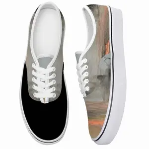 Men Bare Trees Autumn Low Top Shoes (Foam)