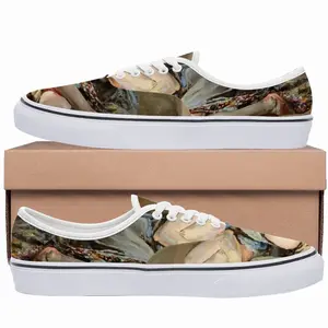 Men Nude Sleeping Lady Low Top Shoes (Foam)