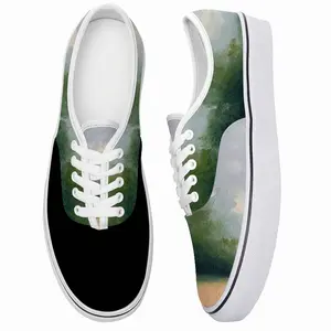 Men Countryside Impressionist Landscape No 2 Low Top Shoes (Foam)